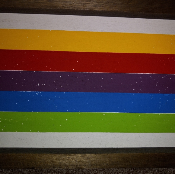 Wall Picture Rainbow Flag 🌈 Picture. - Picture 2 of 5